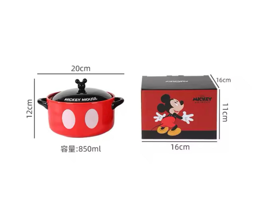 Cartoon Ceramic Pot With Lid