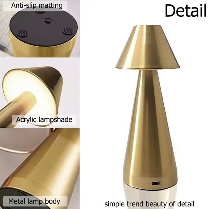 Led Cordless Table Lamp