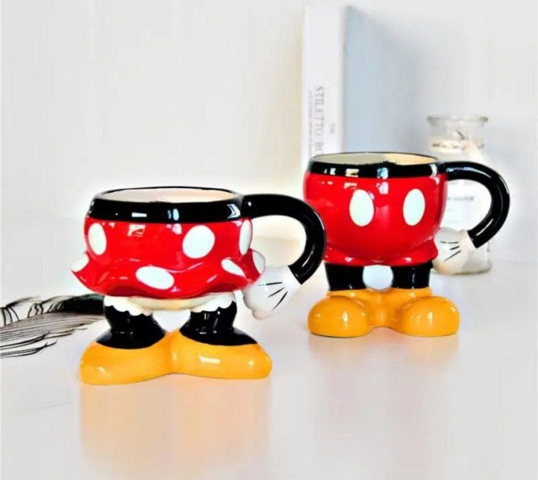 Mickey & Minnie Mouse Body Mug