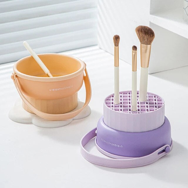 Makeup Brush Cleaning Bowl