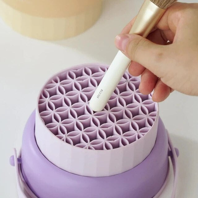 Makeup Brush Cleaning Bowl