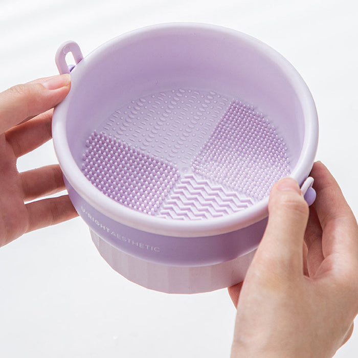 Makeup Brush Cleaning Bowl