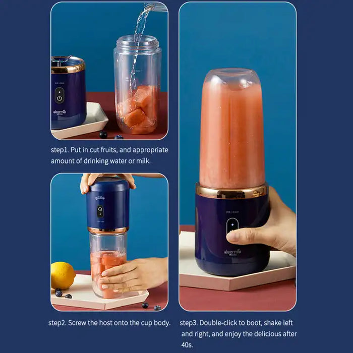 Portable Blender With Extra Cup & Lid