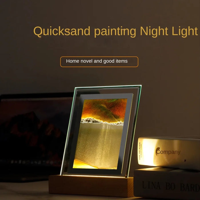 Quicksand Painting LED Night Light