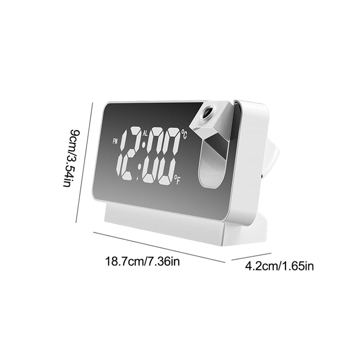 Led Projection  Alarm Clock