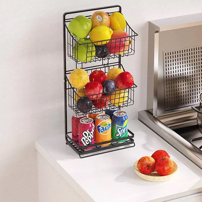 3 -Tier Multi Purpose  Storage Basket