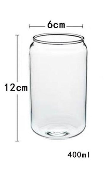 Can Shaped Glass Cup