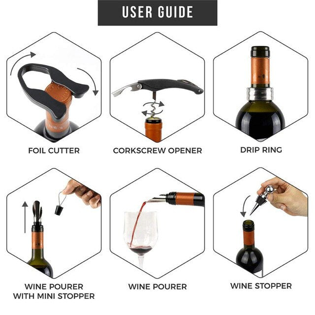 Bottle Shaped Wine Kit