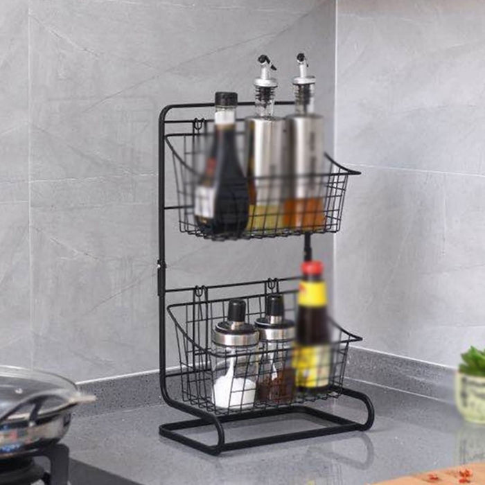 2-Tier Multi Purpose  Storage Basket