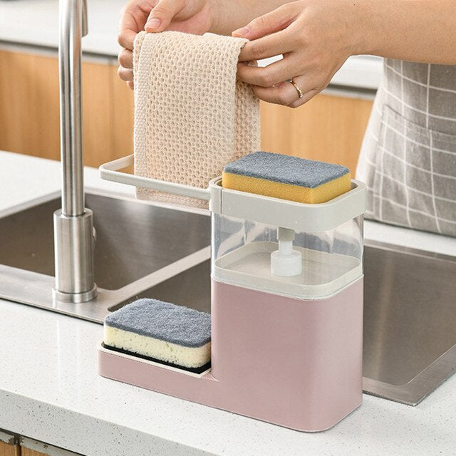 Multifunction Kitchen Soap Dispenser