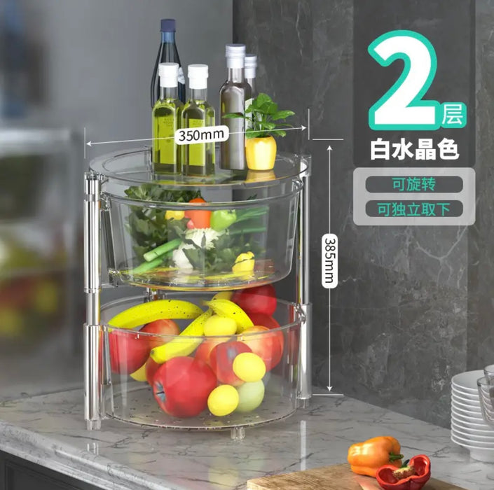 Plexi Movable Storage  Rack