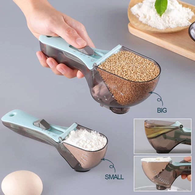 Adjustable Measuring Cups & Spoons Set