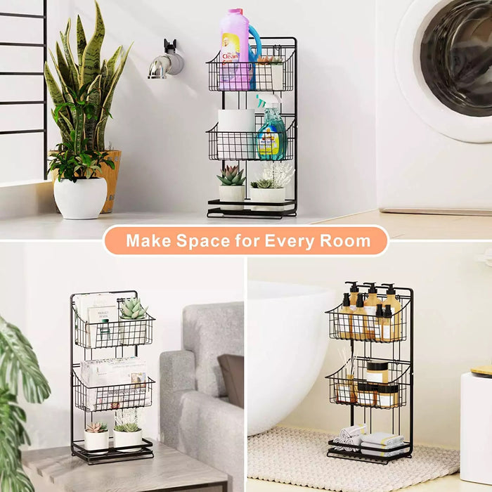 3 -Tier Multi Purpose  Storage Basket