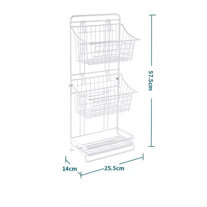 3 -Tier Multi Purpose  Storage Basket