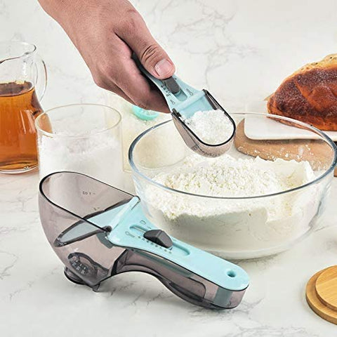 Adjustable Measuring Cups & Spoons Set