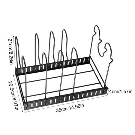 Adjustable Pan  Storage Rack