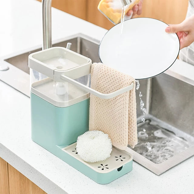 Multifunction Kitchen Soap Dispenser